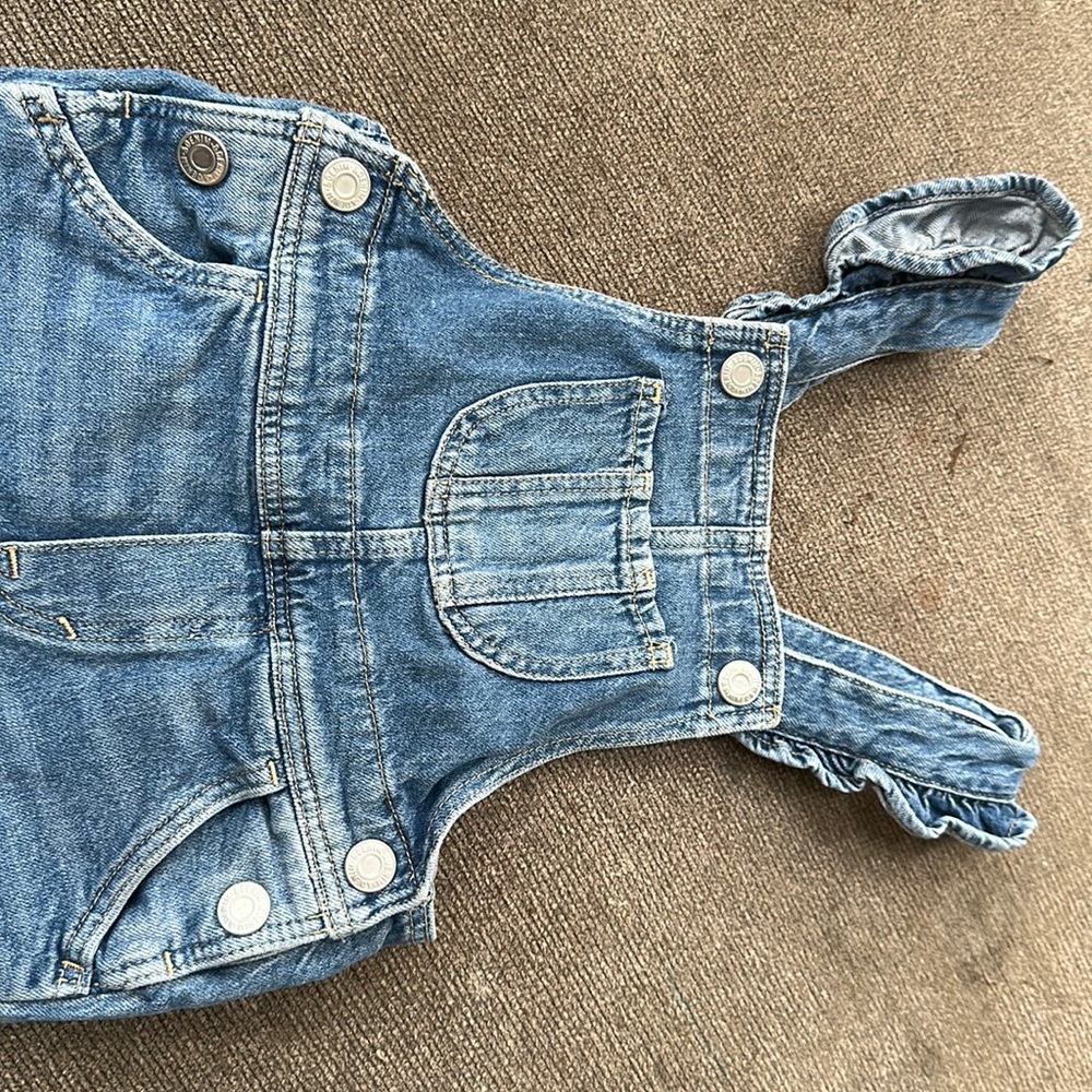 Little girls Short overalls